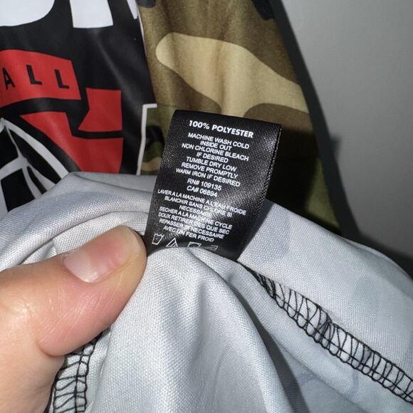 NBA Men’s Jersey Size S Camouflage Camp Basketball - Picture 5 of 8